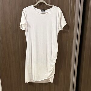 Everyday White T-Shirt Midi Dress